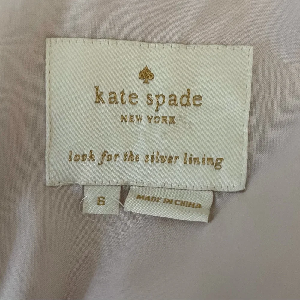Kate Spade Studded A-Line Crepe Dress - sz 6